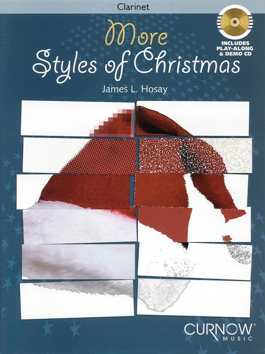 More Styles Of Christmas Clarinet Softcover Book/CD