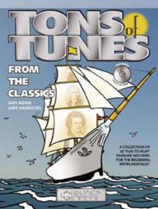 Tons Of Tunes From The Classics Tenor Sax Softcover Book/CD