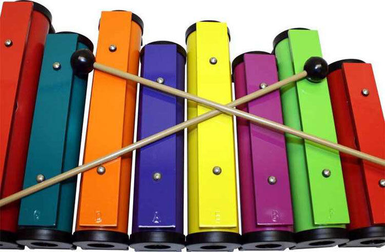 Chroma-Notes 13-Note Resonator Bell Set with Carrying Case and Mallets — view 3