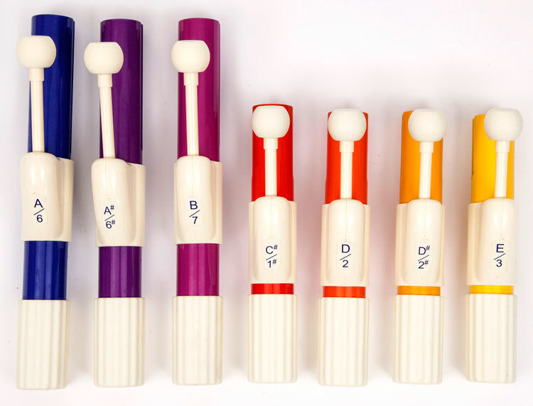 Chroma-Notes 7-Note Expansion Handchimes Set — view 2