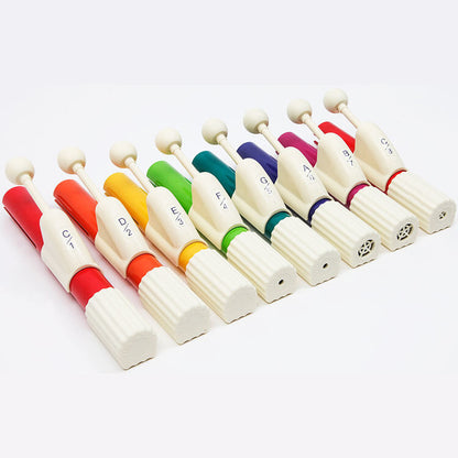 Chroma-Notes 8-Note Diatonic Handchimes Set in Portable Case