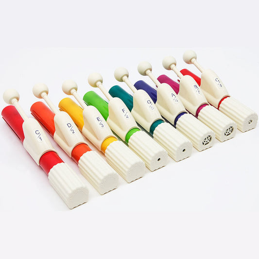 Chroma-Notes 8-Note Diatonic Handchimes Set in Portable Case