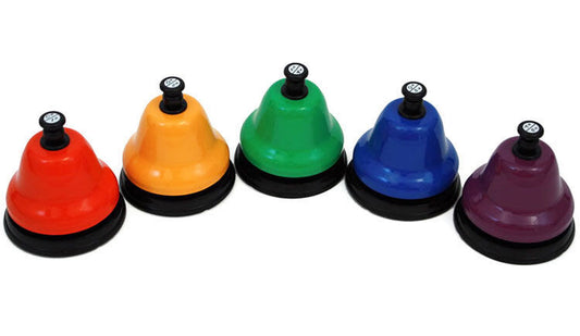 Chroma-Notes 5-Note Chromatic Desk Bell Set with C#, D#, F#, G#, A#