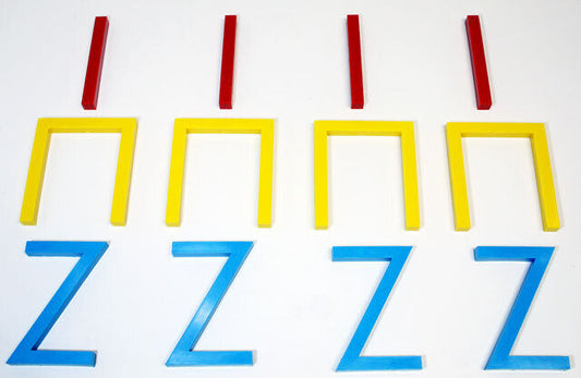 Chroma-Notes Rhythm In A Bag Educational Teaching Materials with Plastic Rhythm Shapes