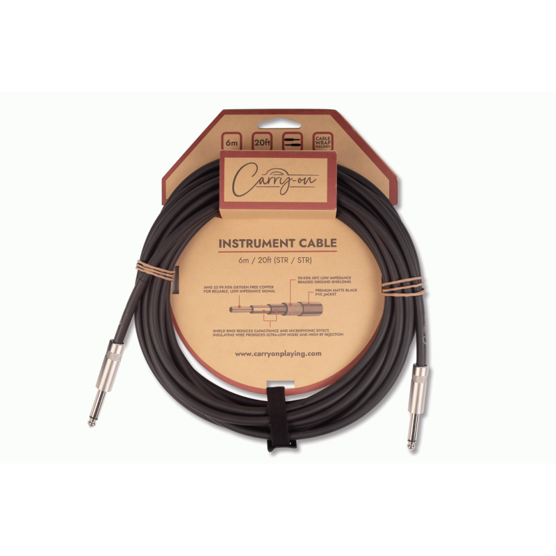Carry-On Instrument Cable 6m STR to STR — view 2