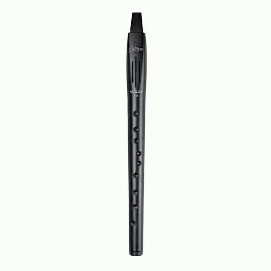 Carry-On Digital Wind Instrument 2 - Black with 10 Voices, Breath Sensitivity, Adjustable Reverb