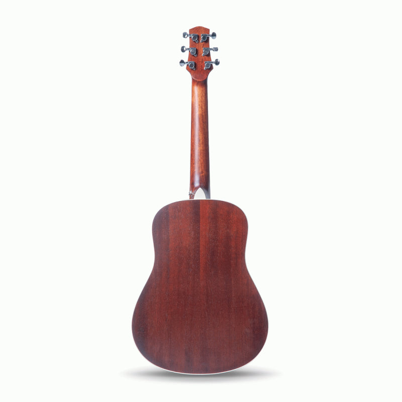 Carry-On Mini Acoustic Guitar ¾ Size Portable Travel Instrument — view 2