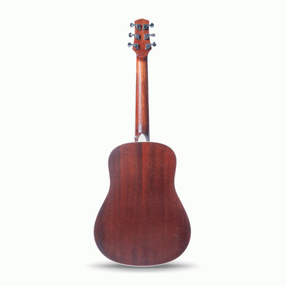Carry-On Mini Acoustic Guitar ¾ Size Portable Travel Instrument — view 2