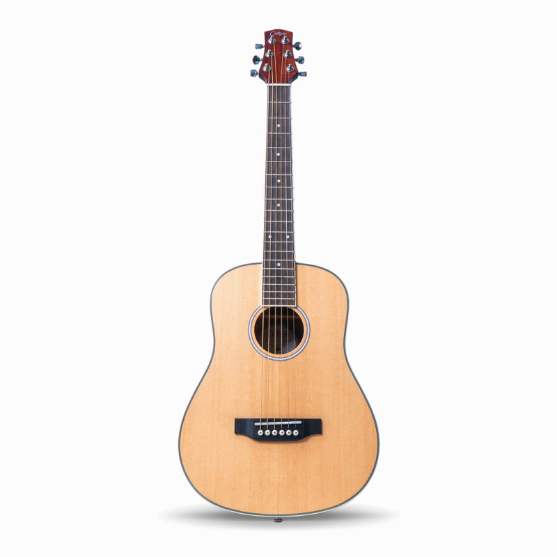 Carry-On Mini Acoustic Guitar ¾ Size Portable Travel Instrument