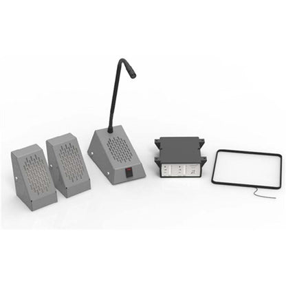 Surface Mount Speech System  Grey - Kit — view 3