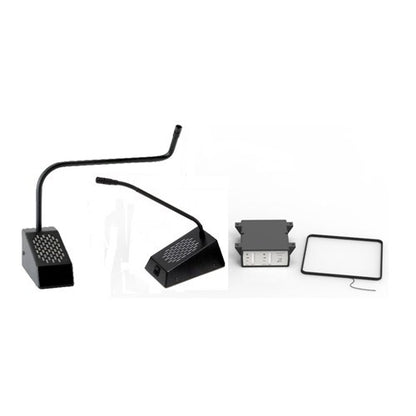 Curved Microphone Speech System -Black - KIT