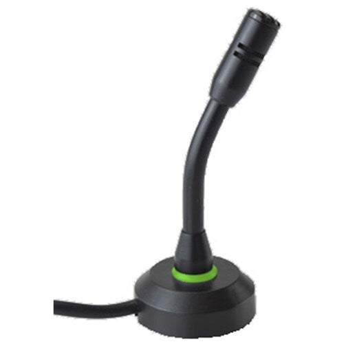 Short gooseneck mic With Halo activity indicator