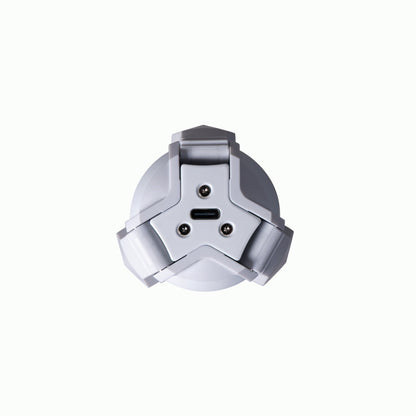 Carry-On Foldable USB Microphone with Tripod Stand and Touch Mute Control - White — view 2