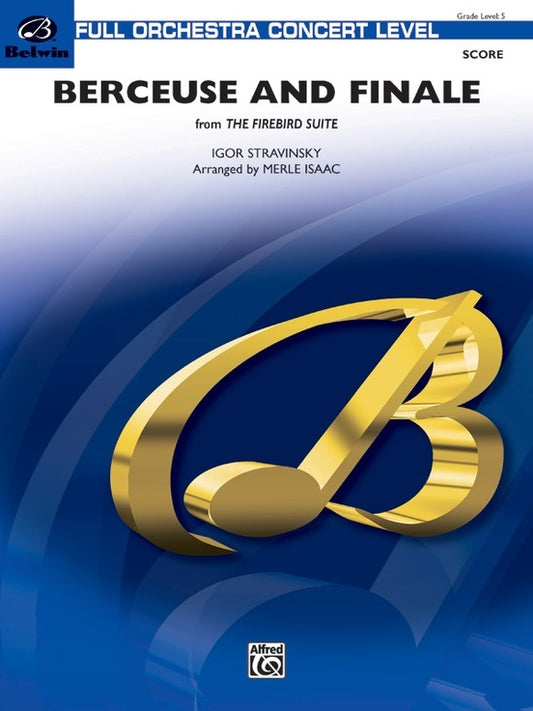 Berceuse and Finale Firebird Suite Full Orchestra Sheet Music