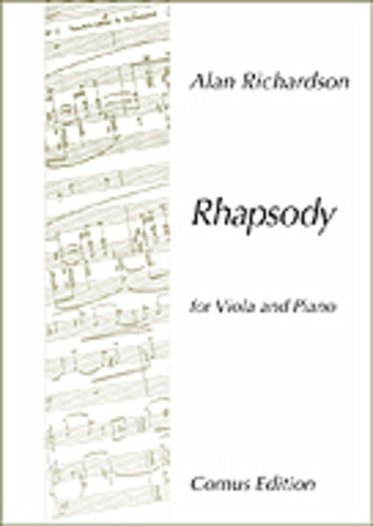 Rhapsody Arr White Viola Piano Book