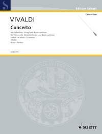 Vivaldi Concerto A Minor PV 24-F.III Nr. 4 Full Score for Cello by Schott Music, 20 Pages