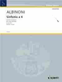 Albinoni - Sinfonia a 4 Full Score for String Orchestra