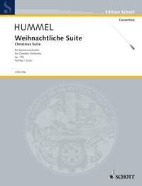 Christmas Suite Op. 13b for Chamber Orchestra - Full Score by Bertold Hummel, 76 Pages