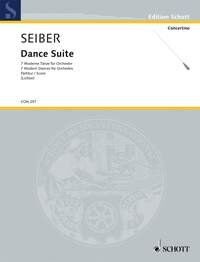 Seiber Dance Suite 7 Modern Dances Full Score for Orchestra - 48 Pages