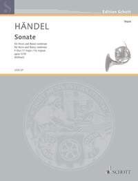 Handel - Sonata in F Major Op. 1/10 for Horn and Basso Continuo