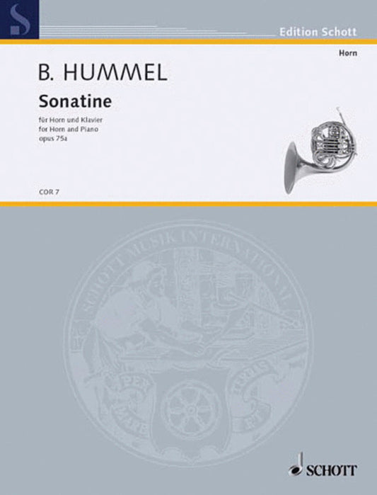Sonatina French Horn/Piano Book