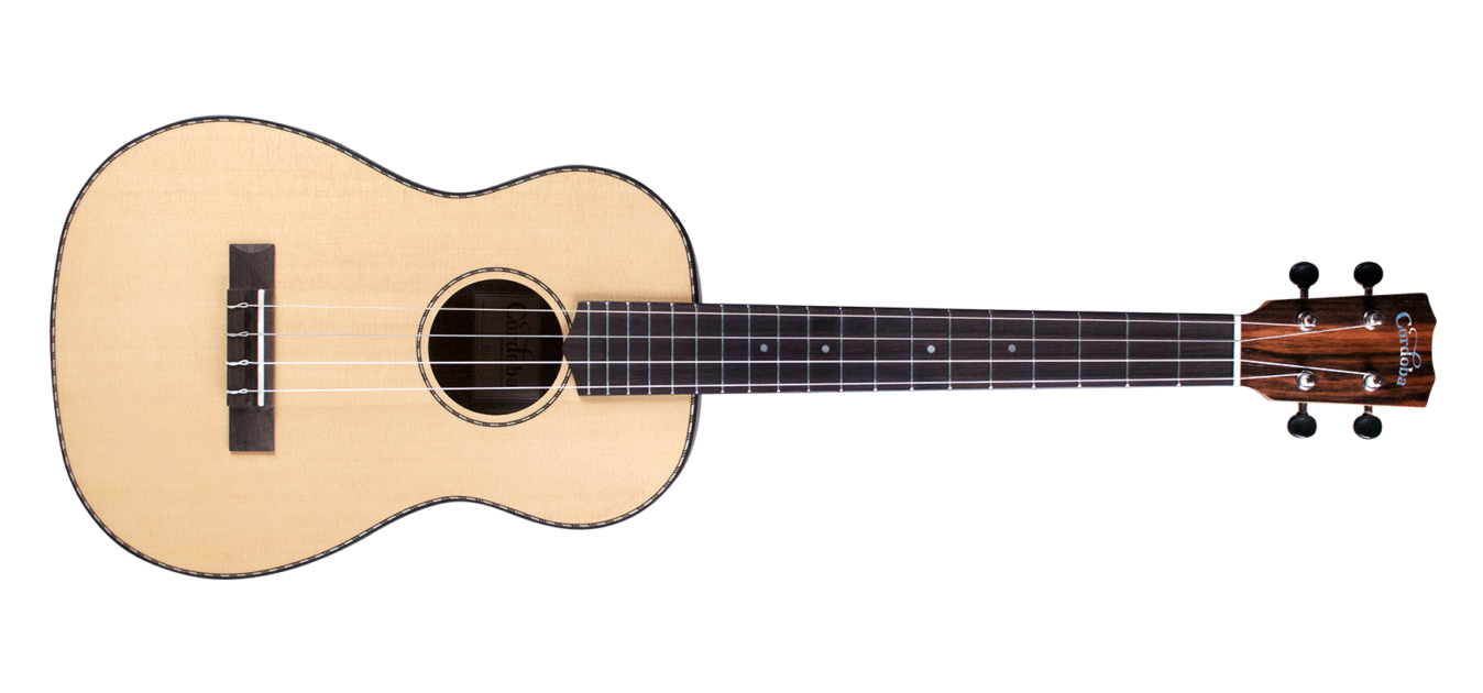 Cordoba 21B Baritone Spruce Top/Ebony Back/Sides Ukulele