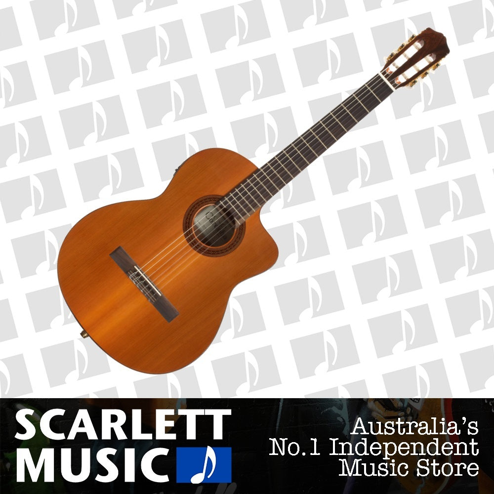 Cordoba C5 CE Thinline Solid Top Classical Acoustic Guitar — view 2