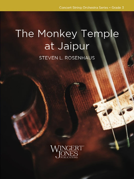 The Monkey Temple At Jaipur So3 Sc/Pts Score/Parts