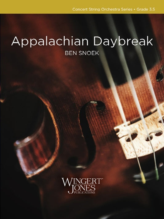 Appalachian Daybreak So3.5 Sc/Pts Score/Parts