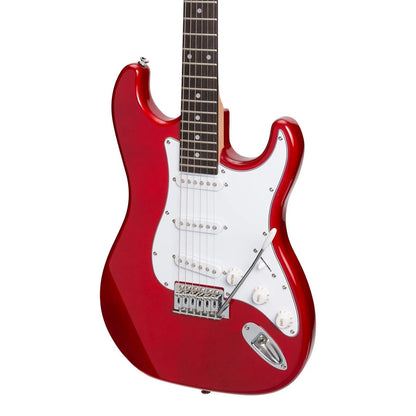 Casino CST-22-TWR Electric Guitar and 15 Watt Amplifier Pack in Transparent Wine Red — view 5