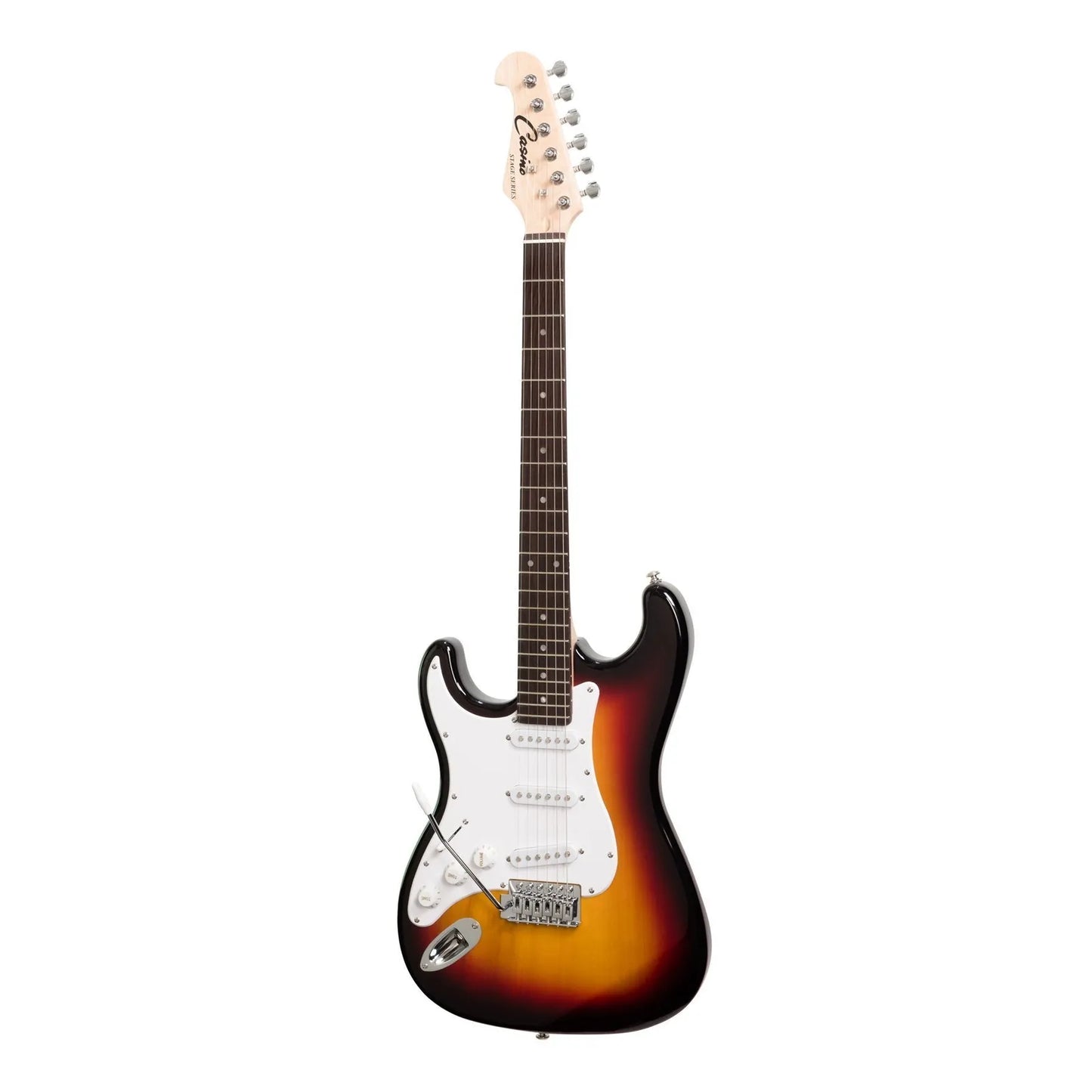 Casino CST-22L-TSB Left Handed Electric Guitar Pack with 15 Watt Amplifier - Sunburst — view 2
