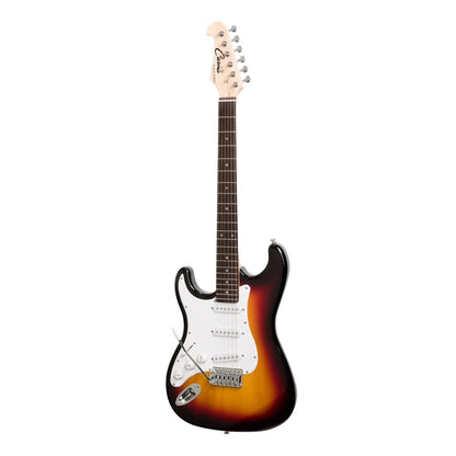 Casino CST-22L-TSB Left Handed Electric Guitar Pack with 15 Watt Amplifier - Sunburst — view 2