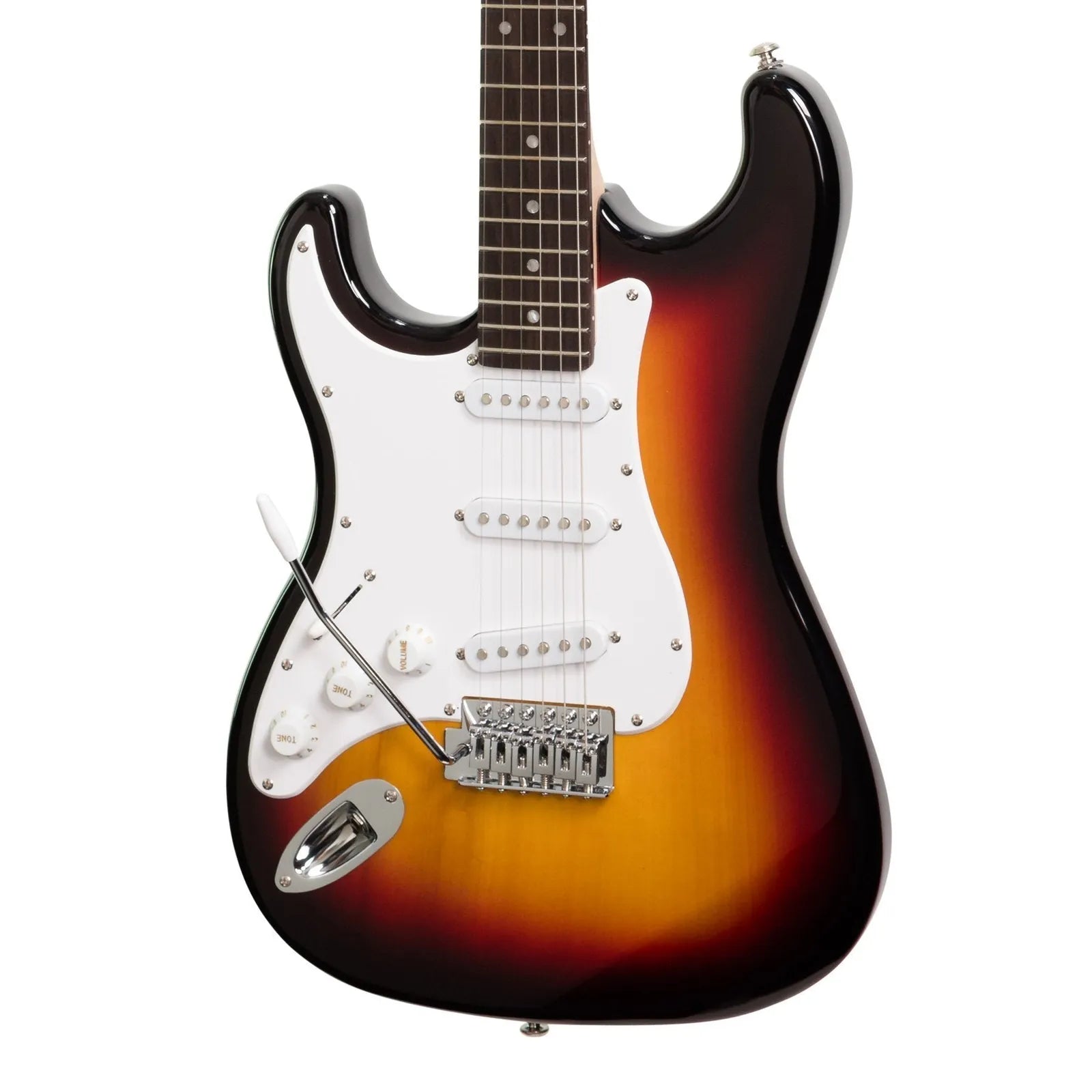 Casino CST-22L-TSB Left Handed Electric Guitar Pack with 15 Watt Amplifier - Sunburst — view 5