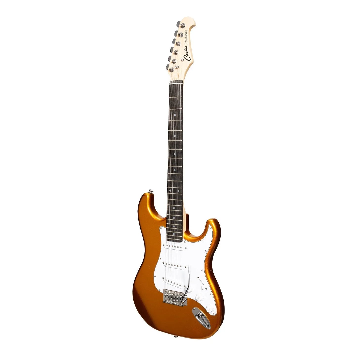 Casino CST-22-GLD Electric Guitar and 10 Watt Amplifier Pack - Gold Metallic — view 2
