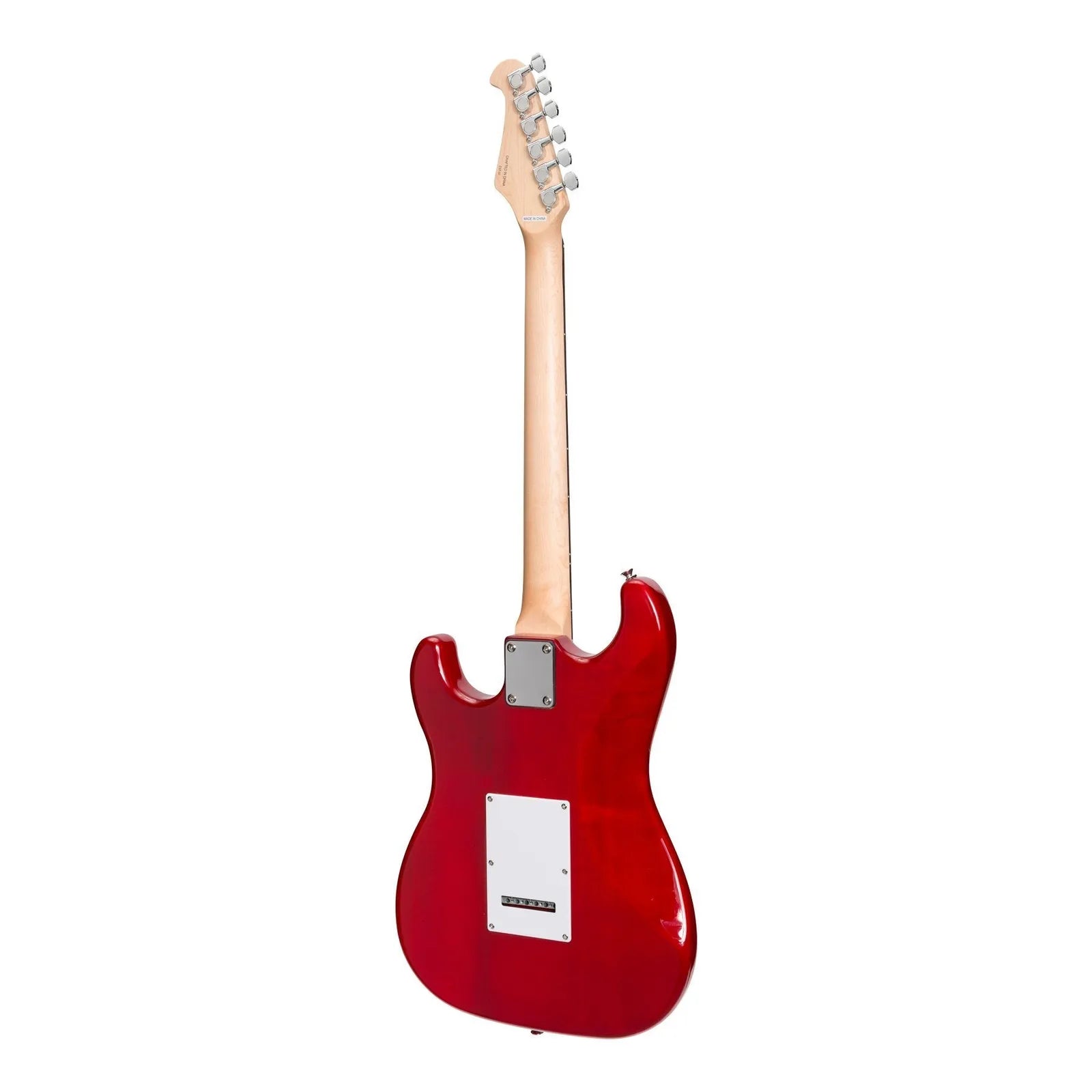Casino CST-22 Electric Guitar Pack with 10 Watt Amplifier in Transparent Wine Red — view 3