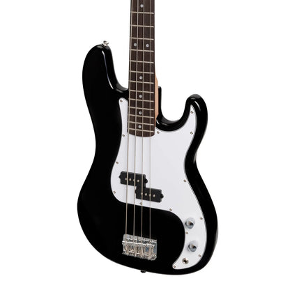 Casino CPB-21 P-Style Electric Bass Guitar with 15 Watt Amplifier Pack - Black — view 5