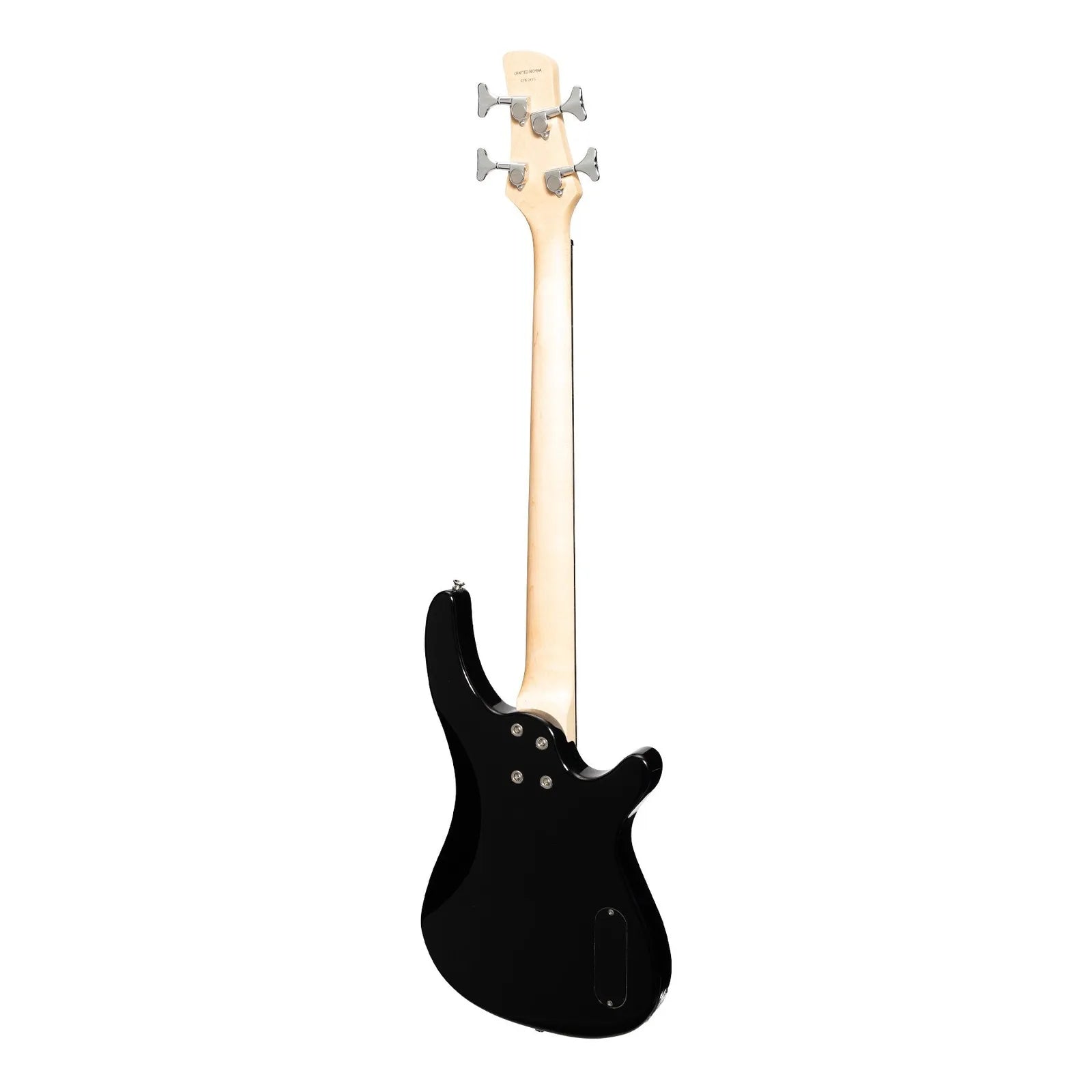 Casino '24 Series' Left Handed Short Scale Electric Bass Guitar Pack with 15W Amplifier - Black — view 3
