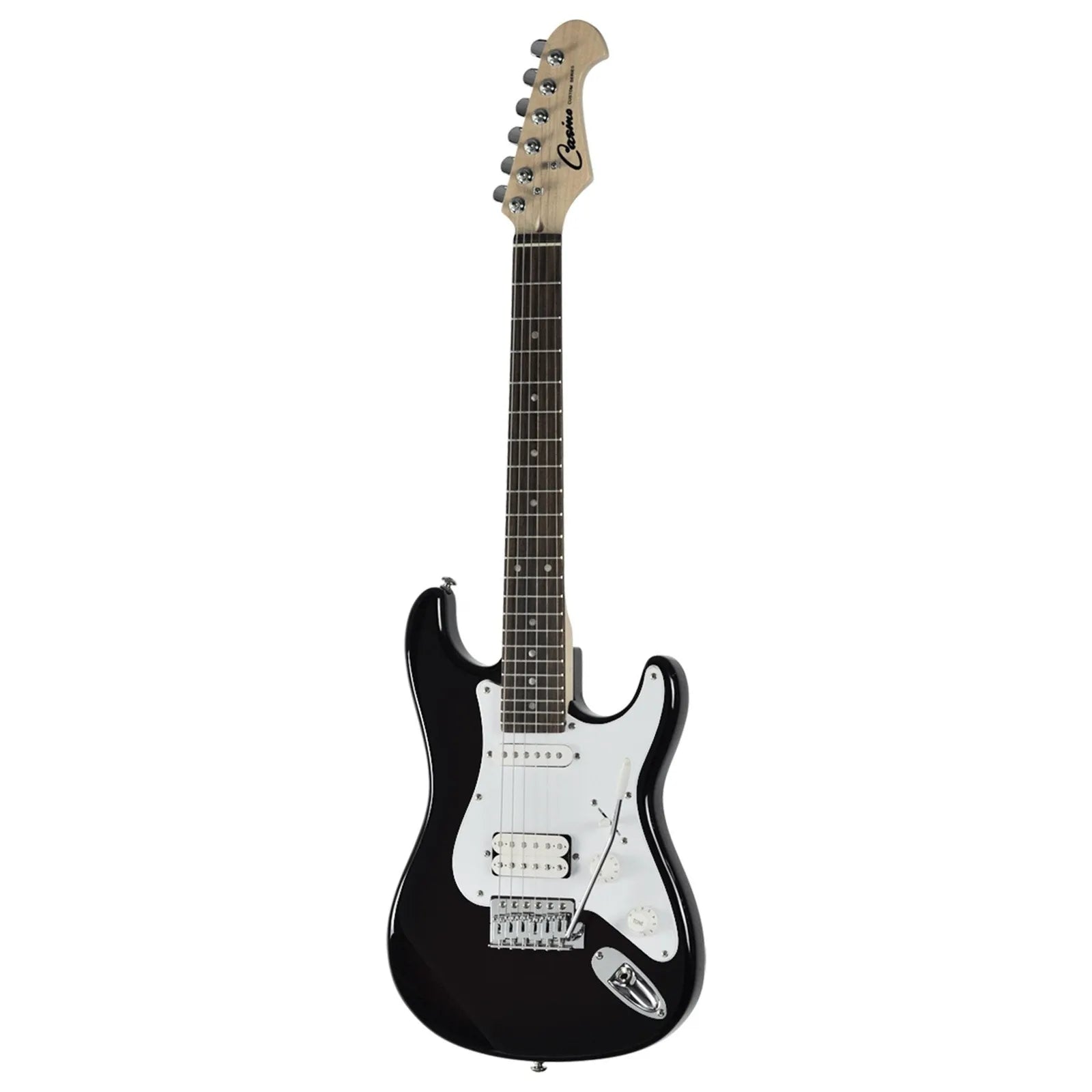 Casino ST-Style 3/4 Size Electric Guitar Pack with 10 Watt Amplifier - Black — view 2