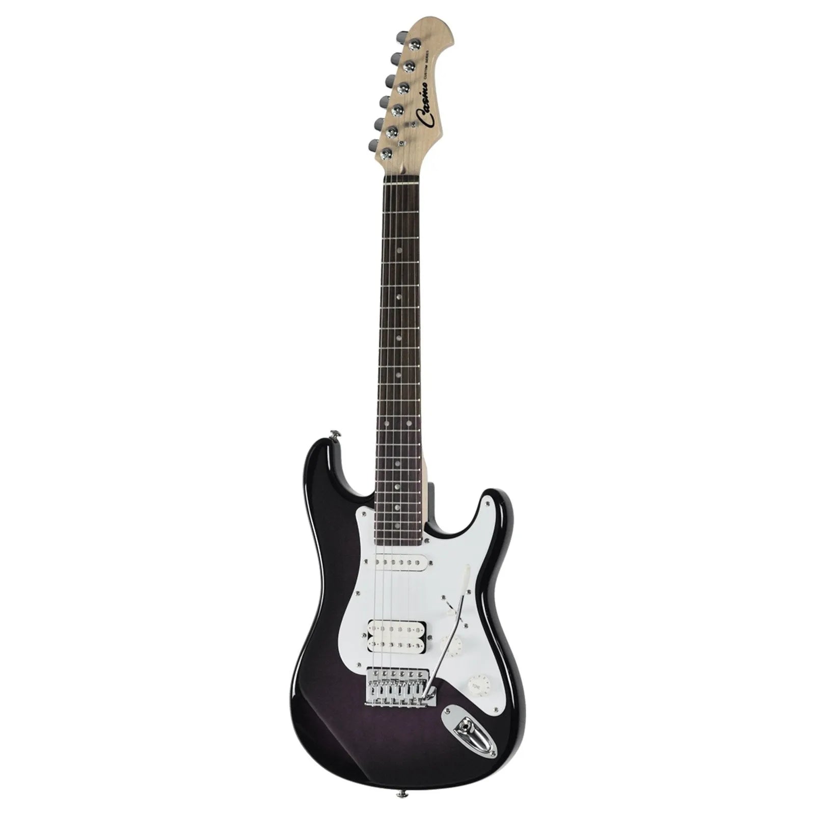 Casino CP-STMINI-PSB 3/4 Size Electric Guitar Pack with 10 Watt Amplifier - Purpleburst — view 2