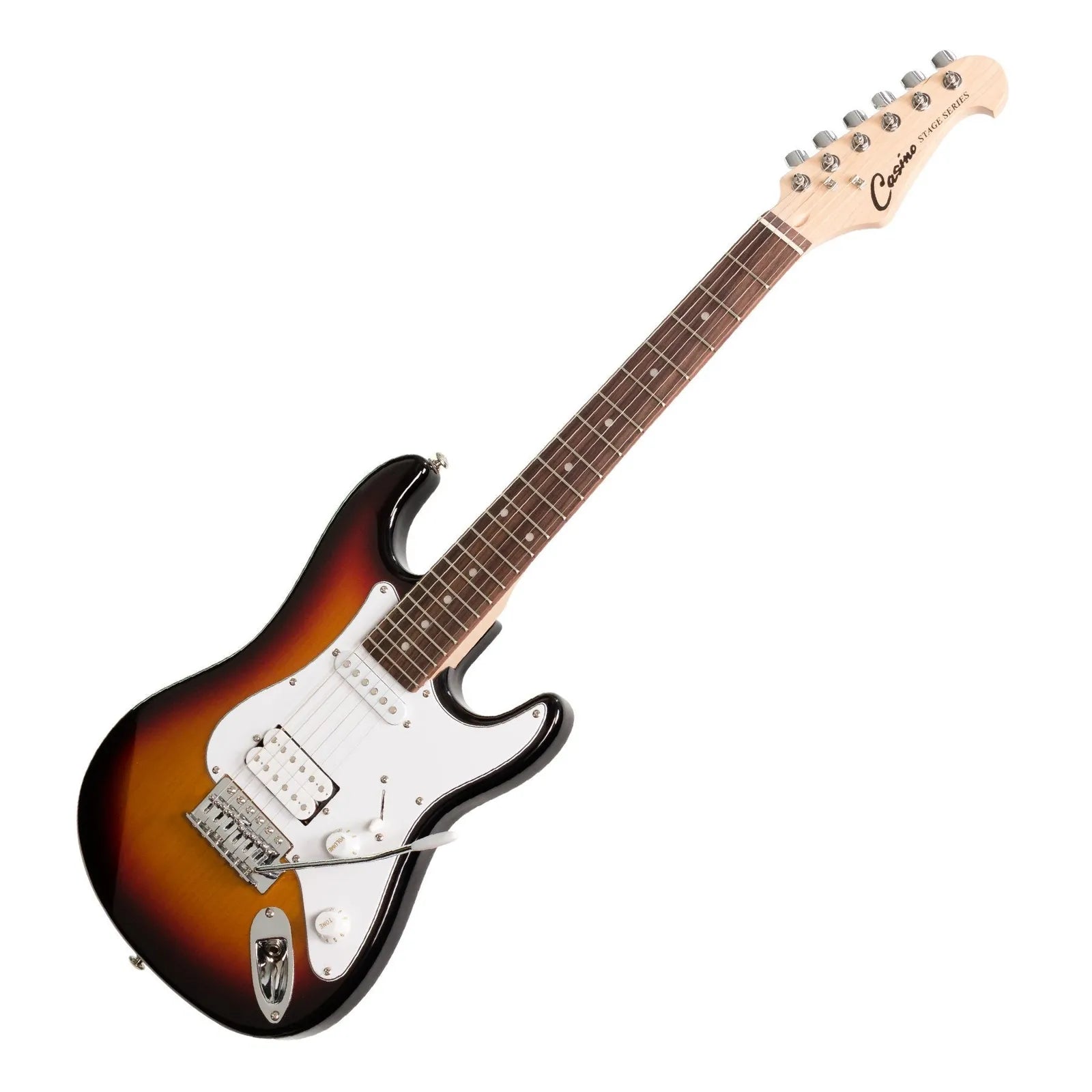 Casino ST-Style 3/4 Size Electric Guitar Pack with 10 Watt Amplifier - Sunburst — view 4