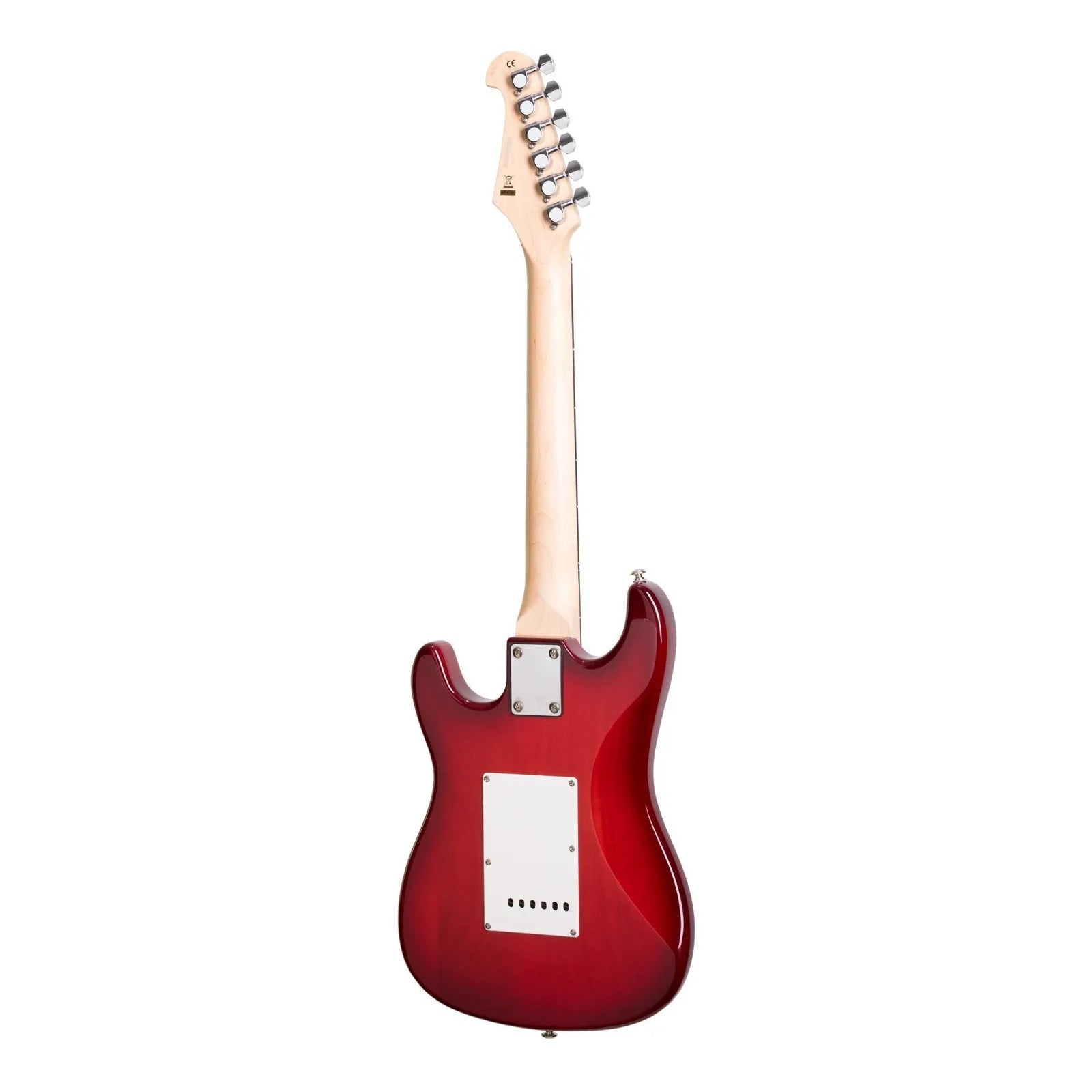 Casino ST-Style 3/4 Electric Guitar Pack with 10 Watt Amplifier - Transparent Wine Red — view 3