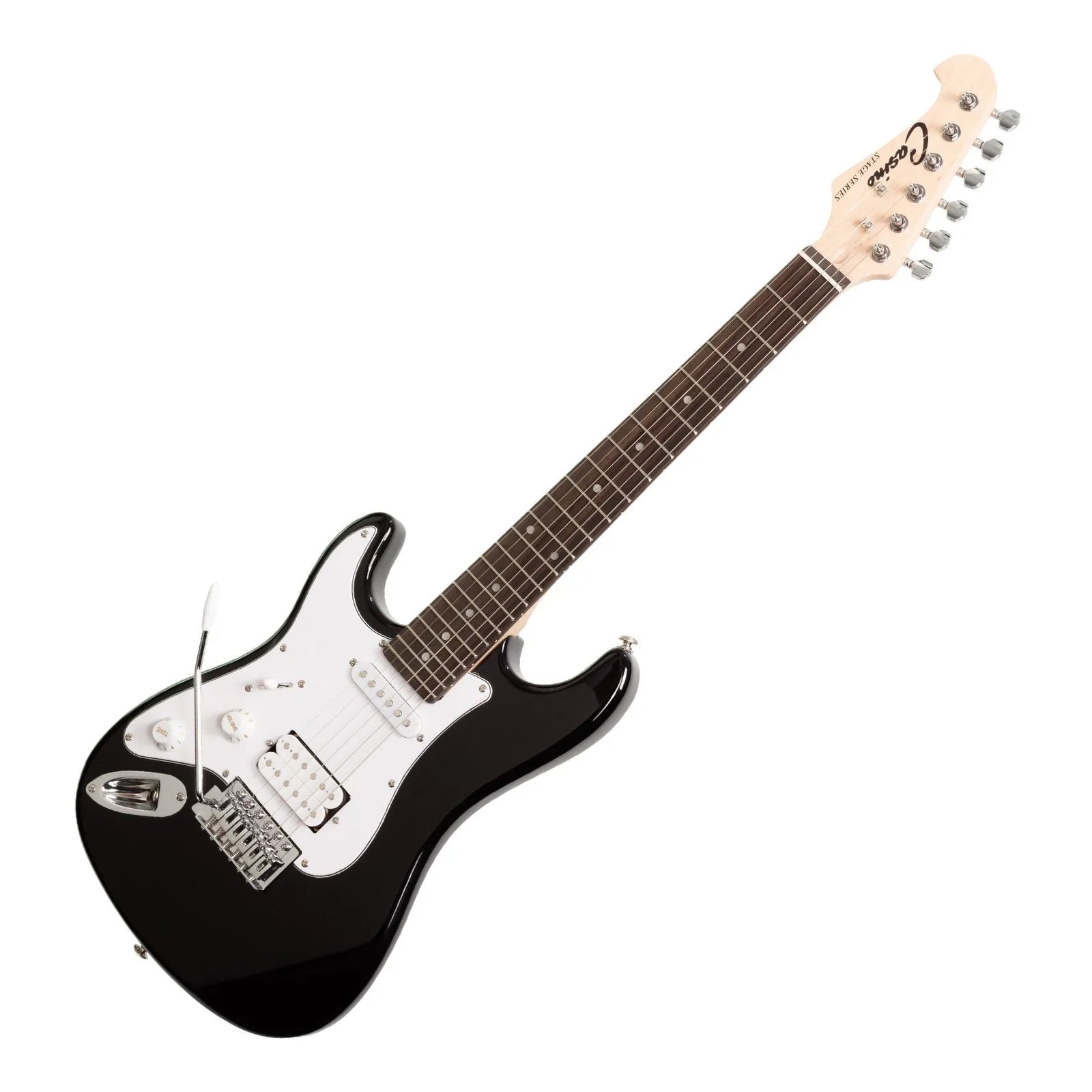 Casino ST-Style 3/4 Size Left Handed Electric Guitar and 10 Watt Amplifier Pack - Black — view 4