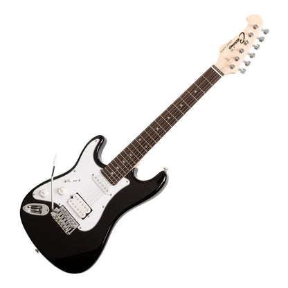 Casino ST-Style 3/4 Size Left Handed Electric Guitar and 10 Watt Amplifier Pack - Black — view 4