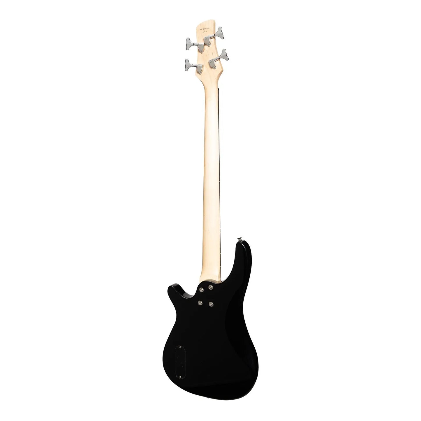 Casino CTB-24-BLK Electric Bass Guitar Pack with 15 Watt Amplifier, Gig Bag, Strap, Lead, Picks, and Tuner - Black T-Style — view 3
