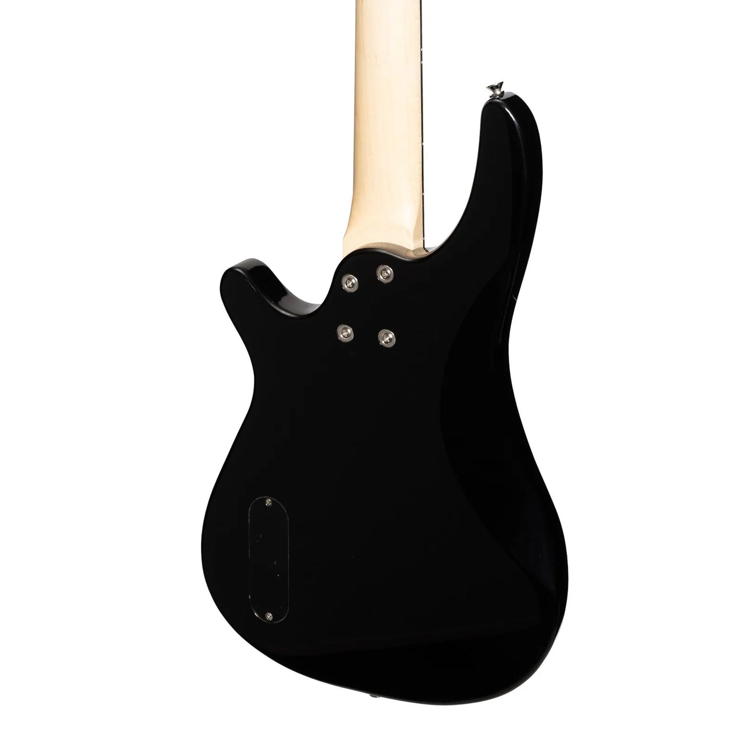 Casino CTB-24-BLK Electric Bass Guitar Pack with 15 Watt Amplifier, Gig Bag, Strap, Lead, Picks, and Tuner - Black T-Style — view 6