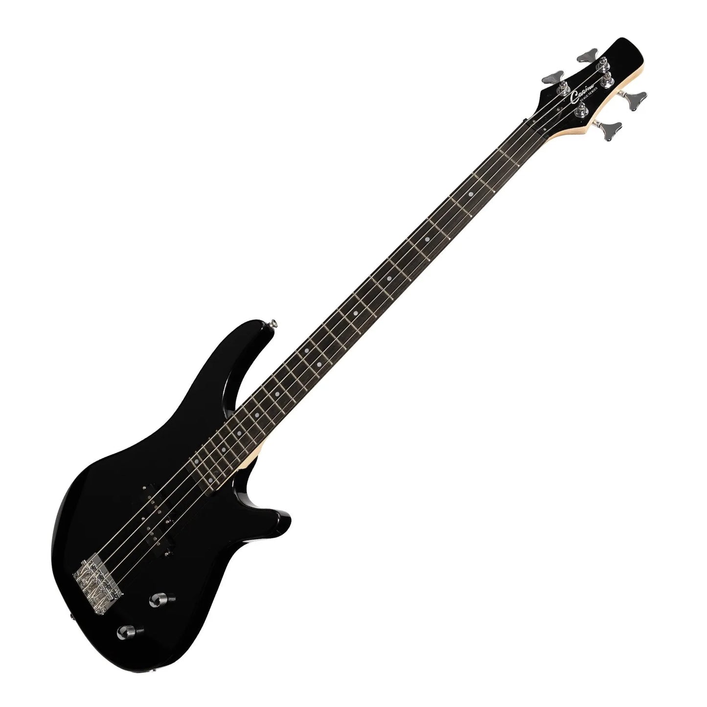 Casino CTB-24-BLK Electric Bass Guitar Pack with 15 Watt Amplifier, Gig Bag, Strap, Lead, Picks, and Tuner - Black T-Style — view 4