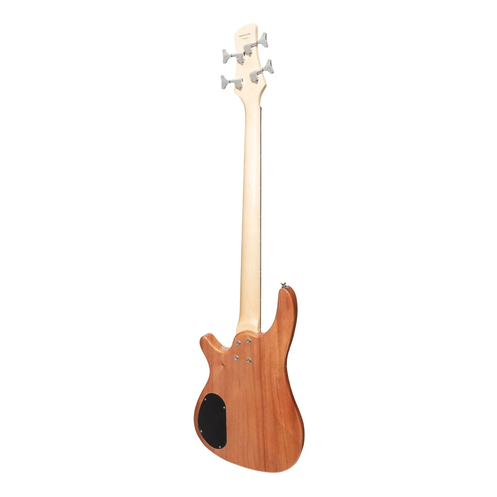 Casino '24 Series' Mahogany T-Style Electric Bass Guitar Pack with 15 Watt Amplifier (Natural Gloss) — view 3