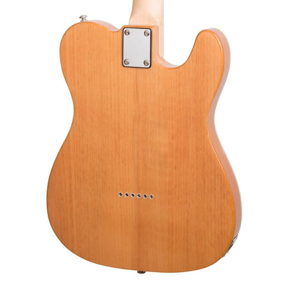 Casino TE-Style Left Handed Electric Guitar Set with 15 Watt Amplifier Pack - Natural Gloss — view 6