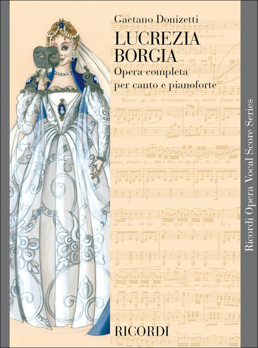 Lucrezia Borgia Vocal Score Book