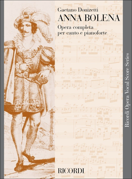 Anna Bolena Vocal Score Book